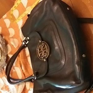 Tory Burch Amanda black leather crossbody